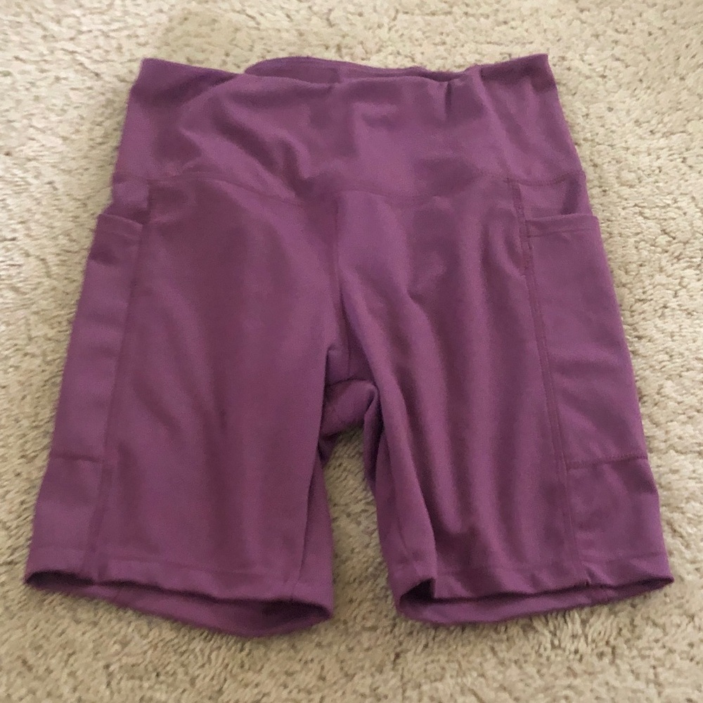 Danskin gym shorts. With pockets!!!